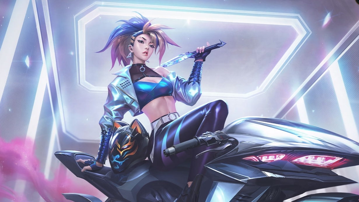 lol英雄联盟新版kda阿卡丽阿卡丽永远的神