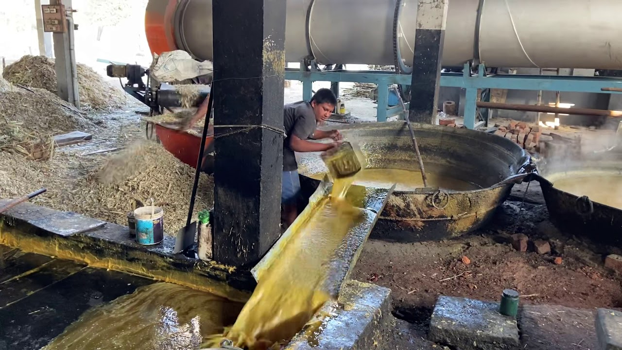 来看看印度的制糖工厂(适合下饭)