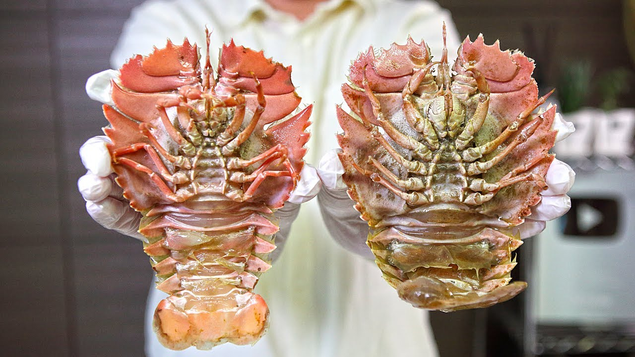 生猛的九齿扇虾,剥出虾肉煮一会马上冰镇,这简直极品