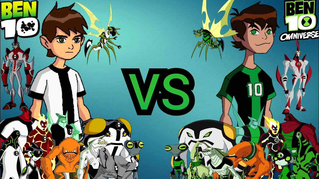 ben10:少年骇客vs全面进化,谁的外星英雄最帅气?