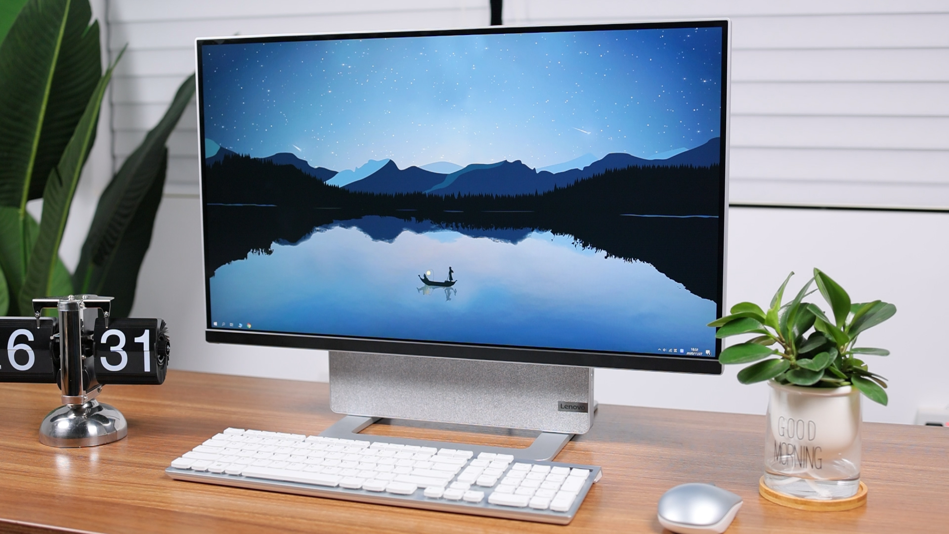 内置电脑的4k显示器联想yoga27一体机体验