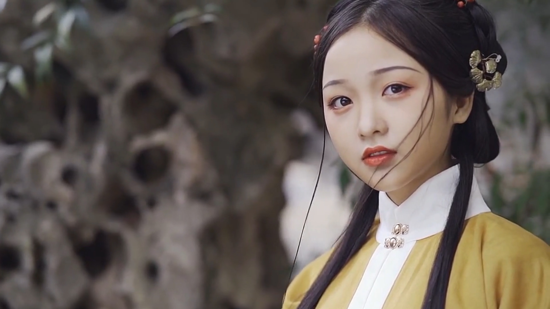 大天蓬汉服美女跳古装舞蹈古装小姐姐意境唯美简直要美翻了