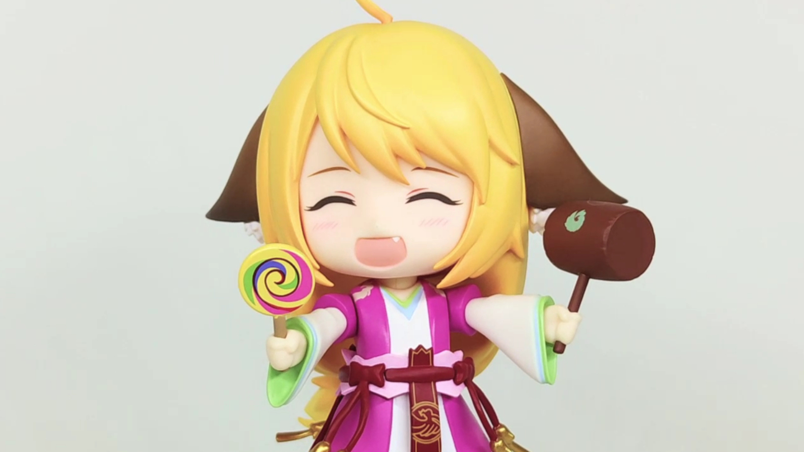 速品·黏土·涂山苏苏gsc黏土人,大家好我是狐狸精