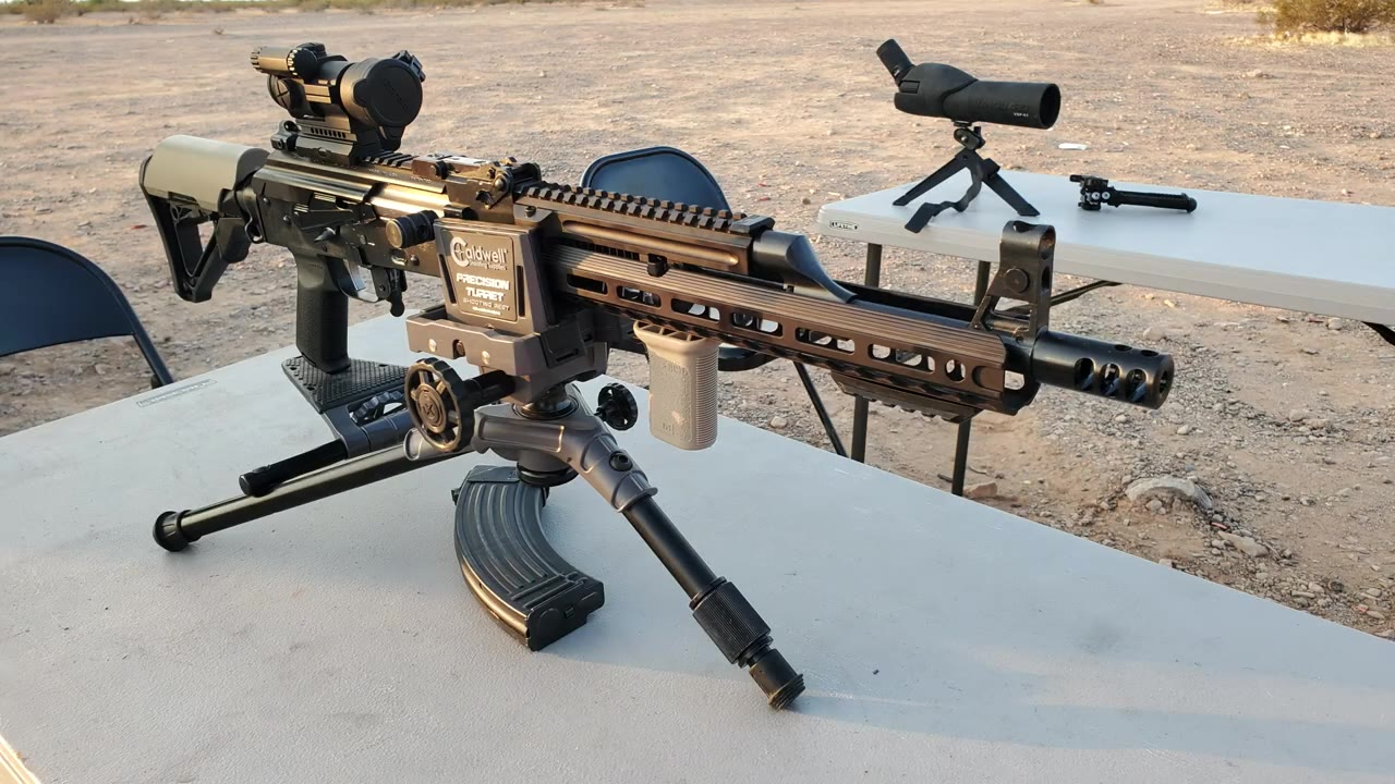 modernized ak 47 upgrade  dog leg rail gen 3  slr