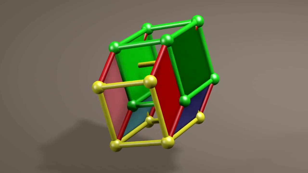 【最难懂的常见数学】#19 四维旋转的四维球体,四面体和立方体