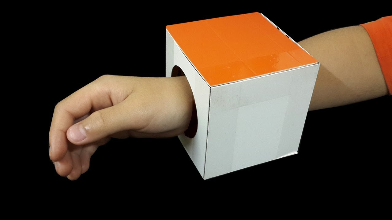 教你用卡纸手工diy神奇魔术盒,原理其实特别简单!