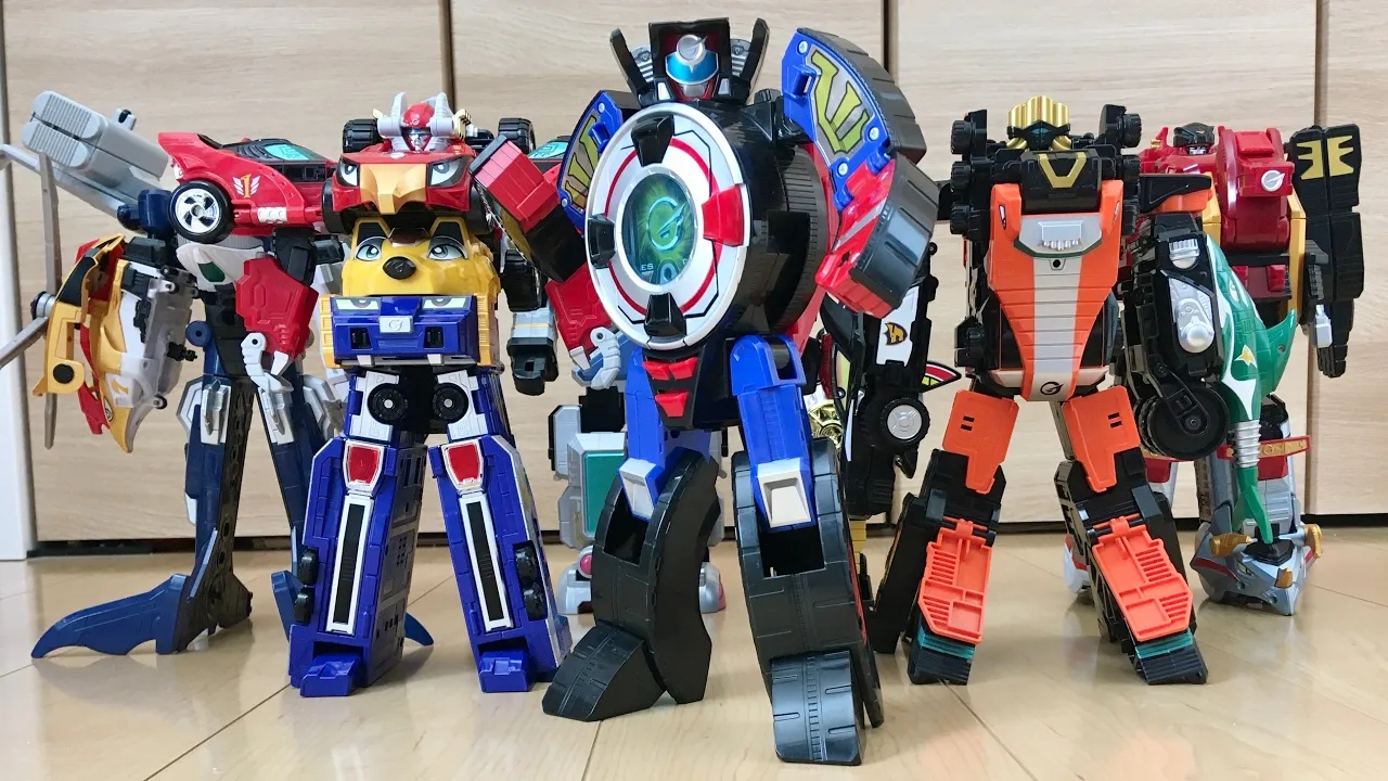 炎神战队 dx 全合体