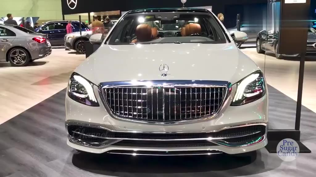 高清实拍2020款奔驰迈巴赫s650 v12,太霸气了!
