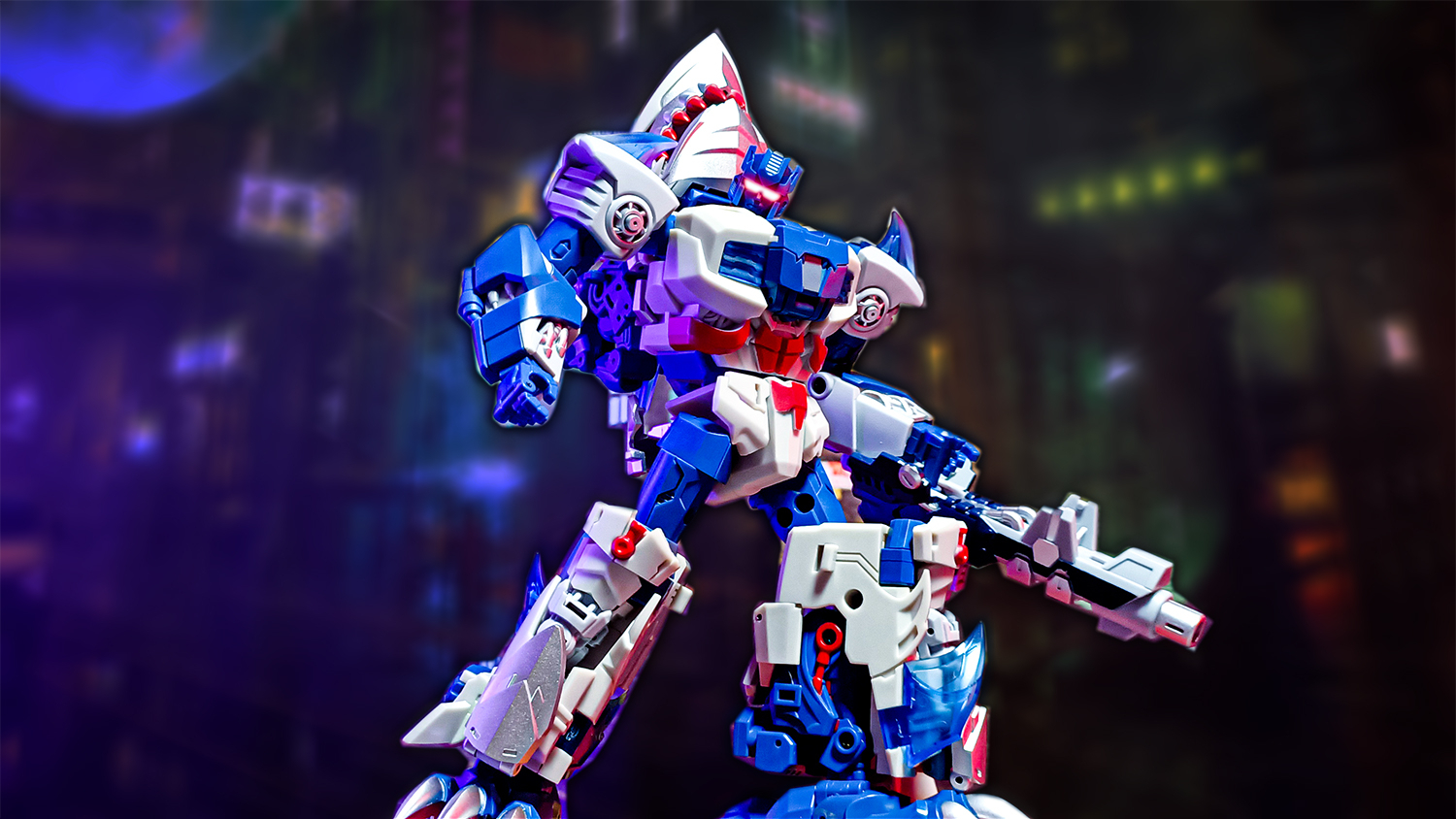 【玩具开箱】变形鲨鱼玩具!tfc碎尸鲨求雨鬼变形讲解