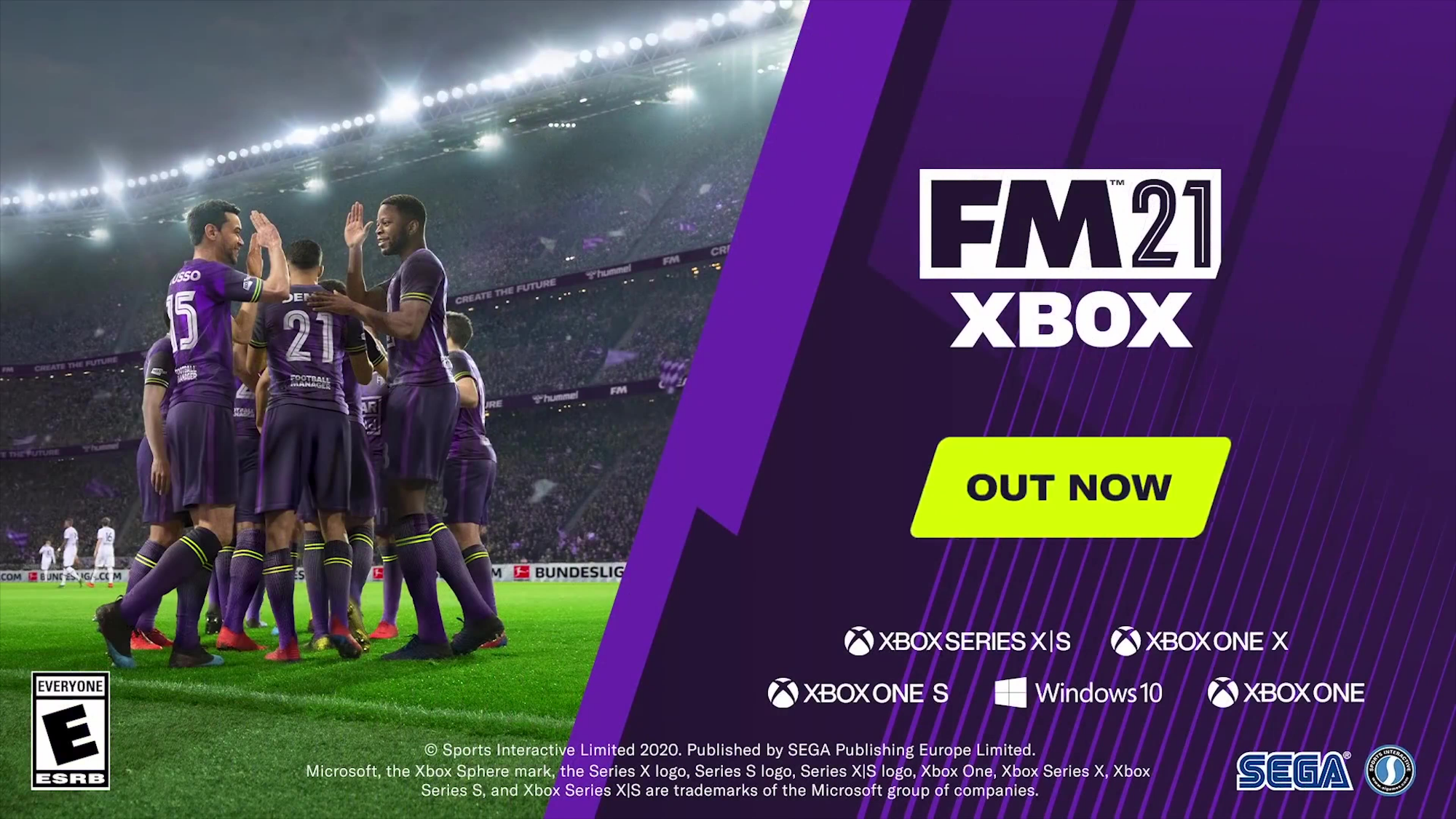 xbox足球经理2021主机宣传片