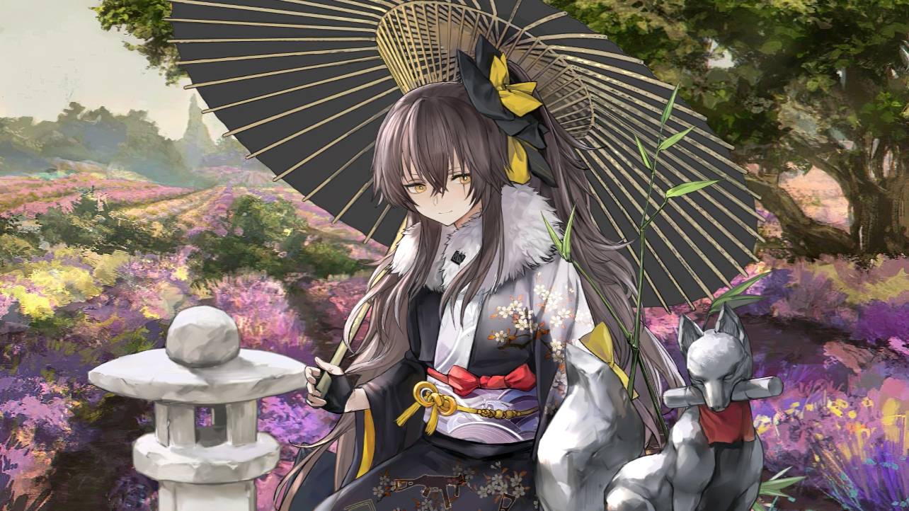 少女前线ump45—侘寂旅人 动态效果展示