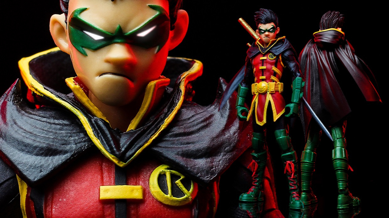 『模玩短评』麦克法兰 罗宾 达米安·韦恩 mcfarlane toys robin