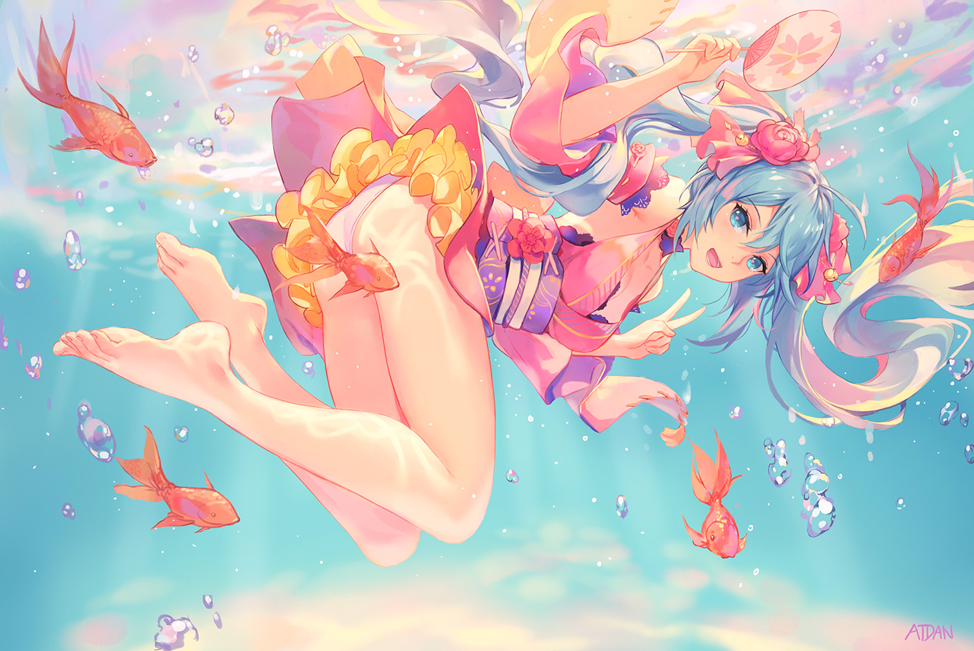 【只图】初音的图都是异世界的!