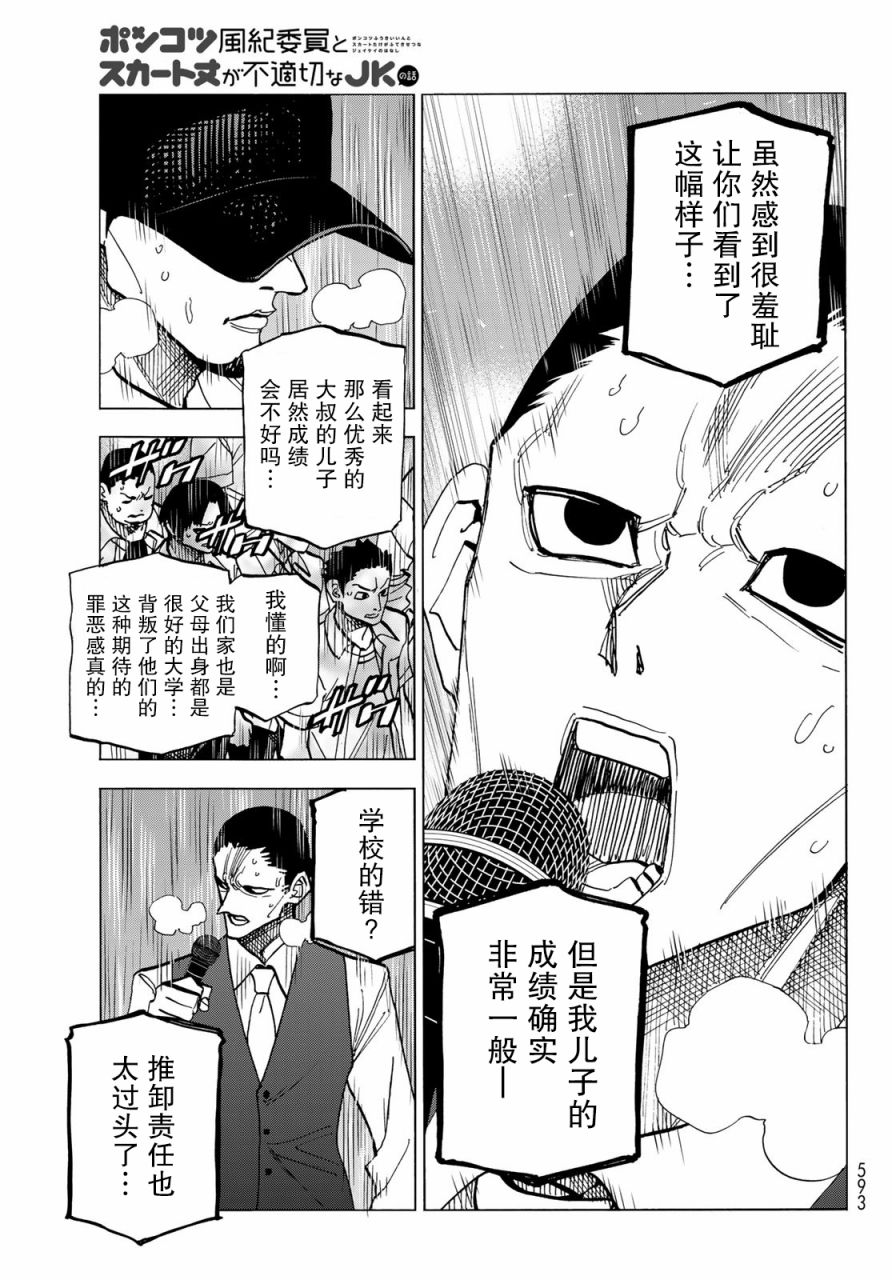 漫画 一根筋的风纪委员与裙长不当的jk 30 Acfun弹幕视频网 认真你就输啦 W ノ つロ