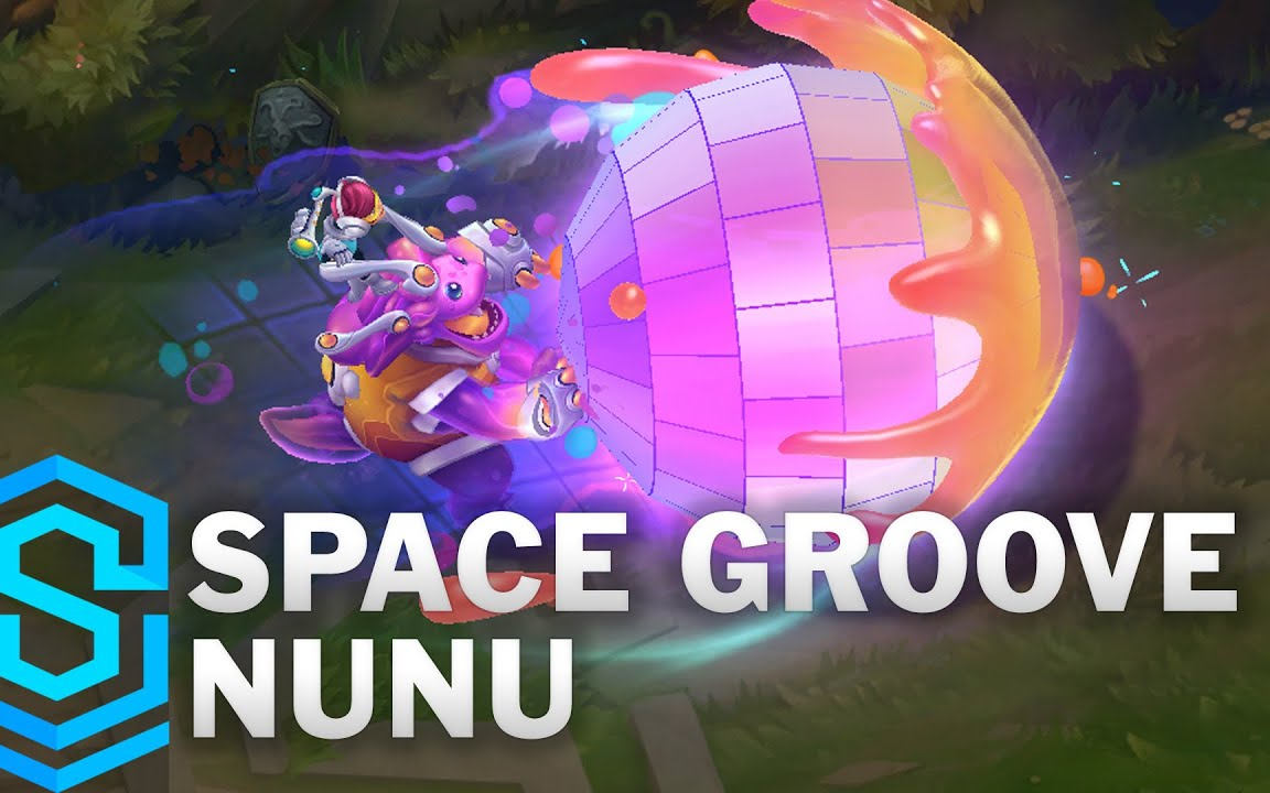 太空律动努努皮肤预览 - lol英雄联盟