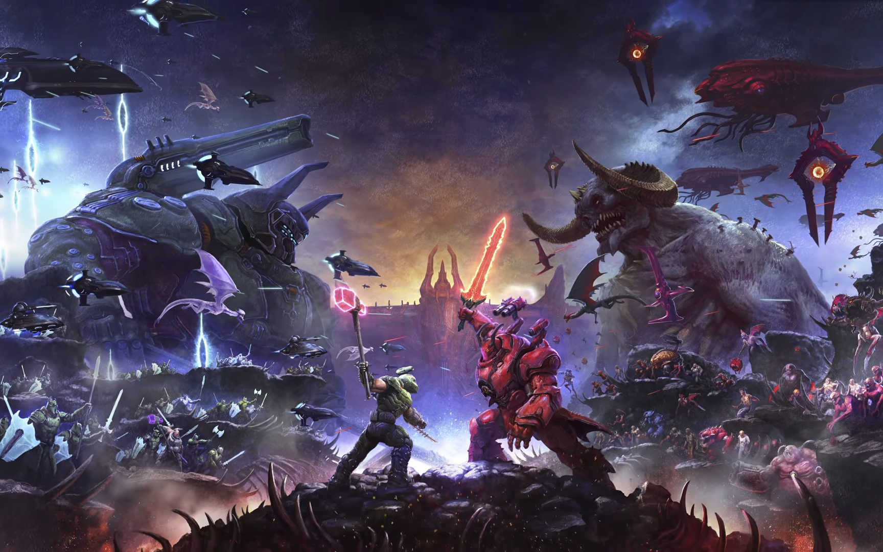 doom永恒 古神part2 官方预告片