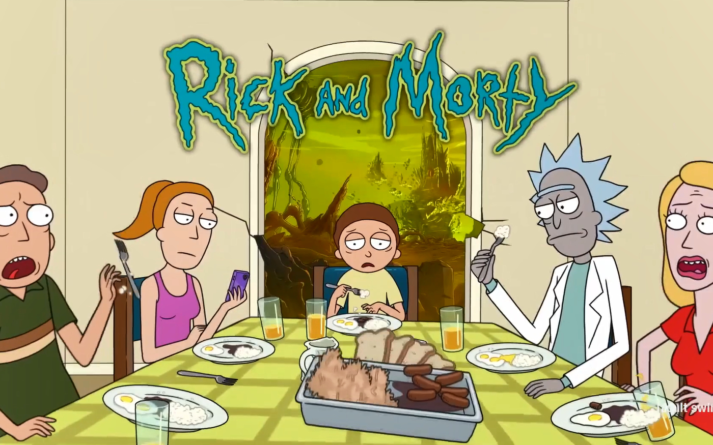 【熟肉】【瑞克和莫蒂】第五季预告片