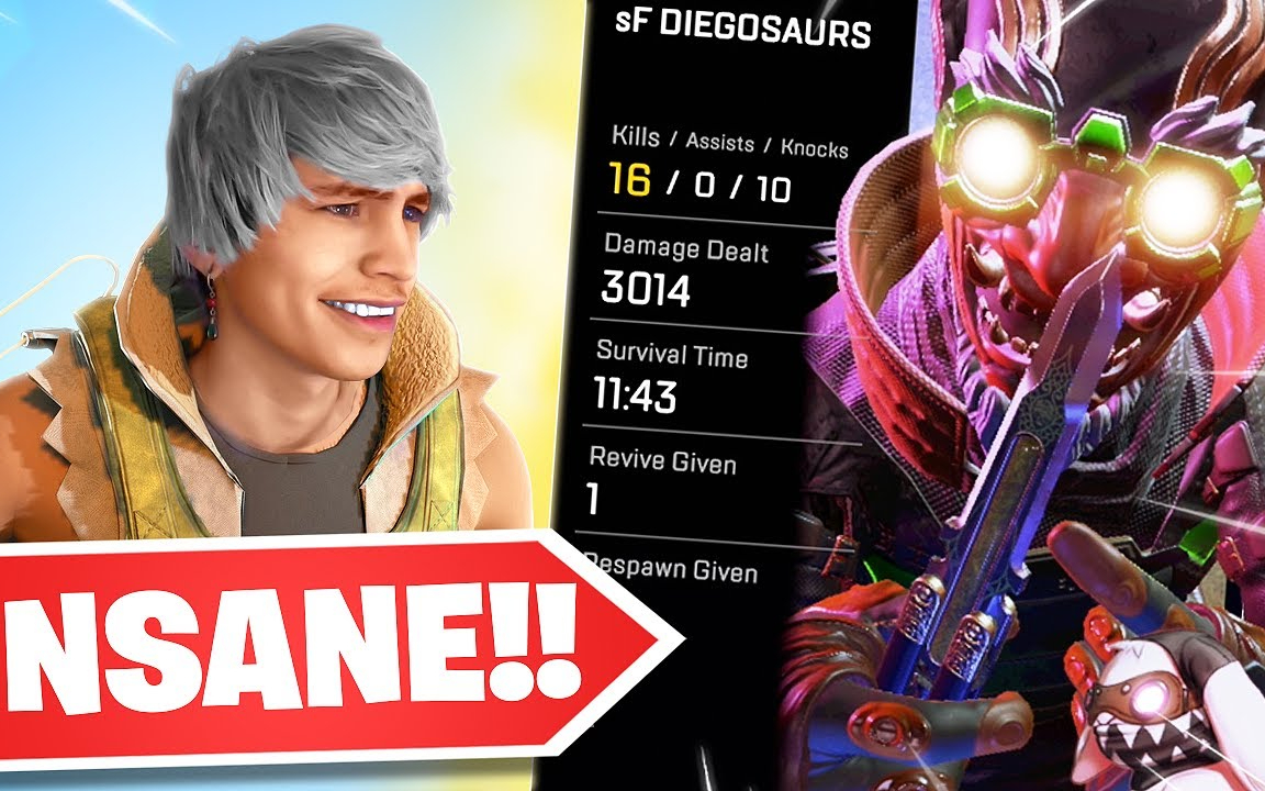【apex/diegosaurs】恐龙哥的辛烷值已经爆棚了