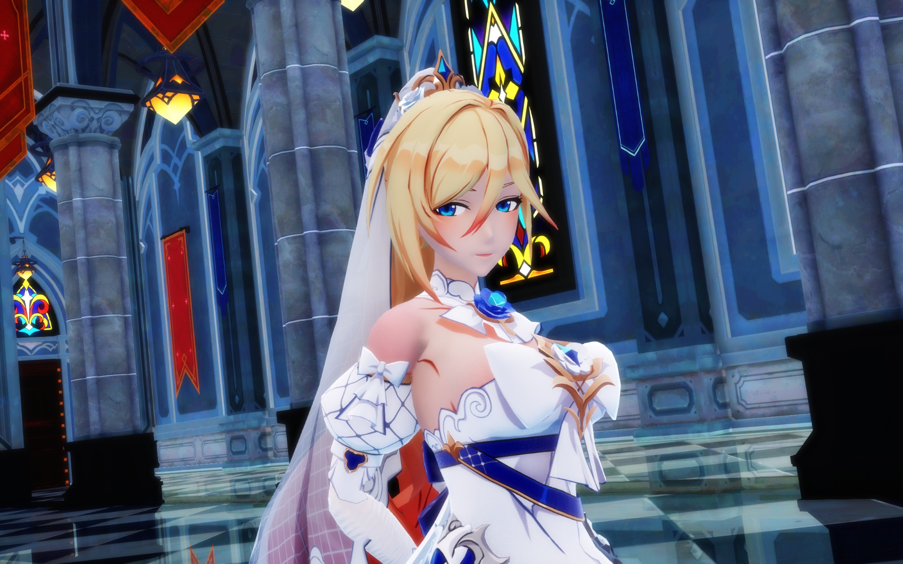 崩坏3mmd勾指起誓幽兰黛尔