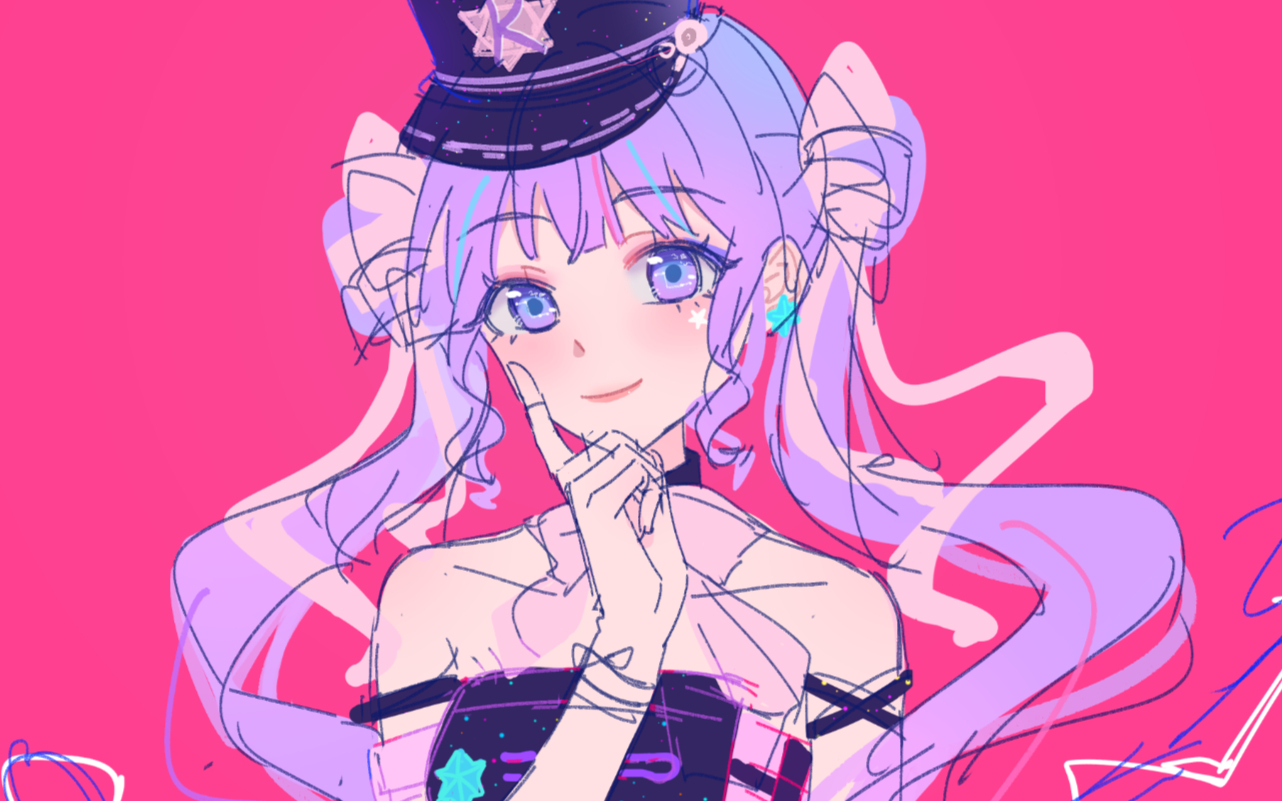 【绘画过程】打歌服暖暖(出道616第二季)