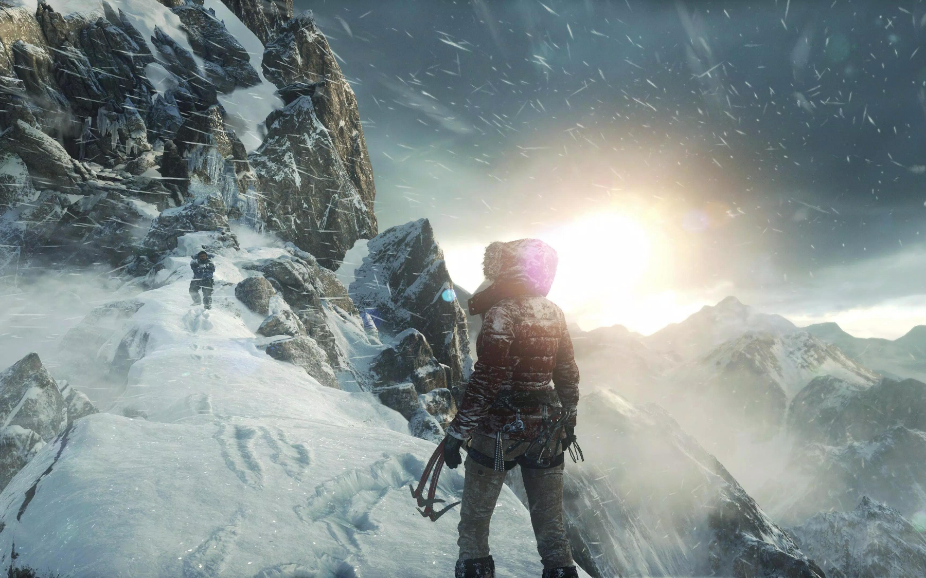 【古墓丽影10:崛起】ep.1 雪山惊魂